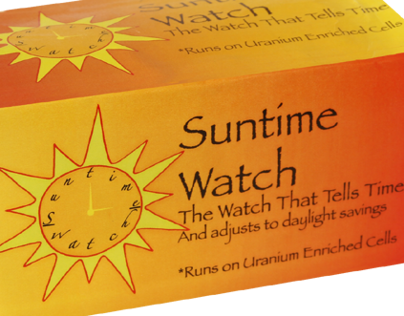 Suntime watch advertisement