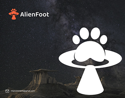 AlienFoot - Logo Design