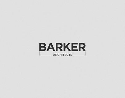Barker Achitects logo concepts