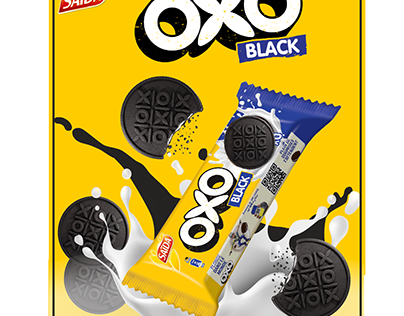 Affiche Publicitaire Marque OXO (BLACK) Tunis