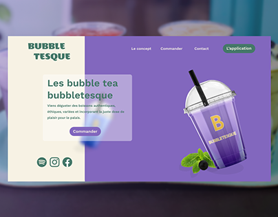 Bubbletesque - Site & App - 2022/2023