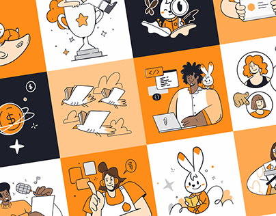 Project thumbnail - Bunny Studio: Brand & Mascot Design