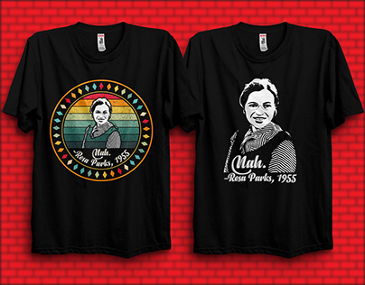 Nah Rosa Parks 1955 T-Shirt Design