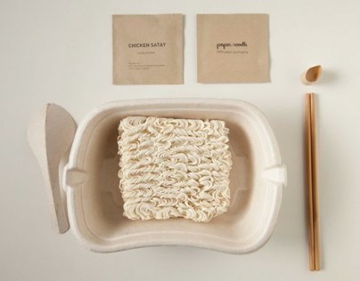 Paper Noodle: 100% Paper Packaging
