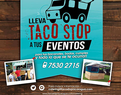 Taco Stop y food truck para eventos