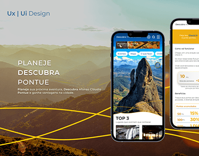 Ux|Ui Design App de Turismo Afonso Claudio- ES