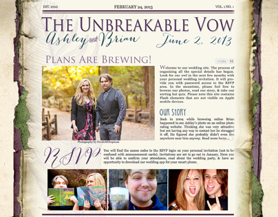 The Unbreakable Vow Wedding Suite