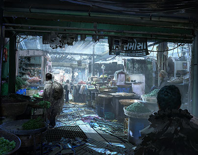 Underground City Marketplace
