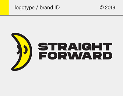 Logotype / Brand ID — "Straight Forward" Bar