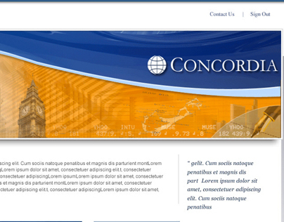 Concordia Funds Web Portal