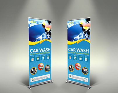 Car Wash Signage Template
