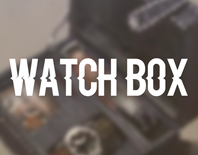 Watch box draw