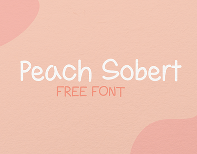 Peach Sorbet - Free Font