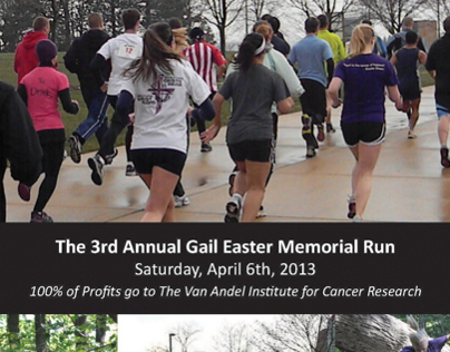 Gail Easter Memorial Run Postcard