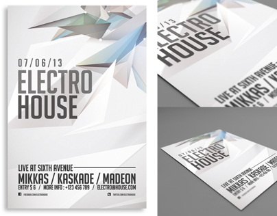 Electro House Flyer