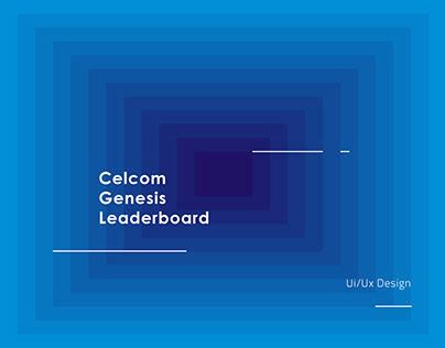 Celcom Genesis Leaderboard Ui/Ux