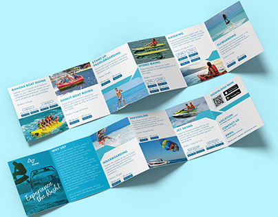 Aqua Zone Brochure Design