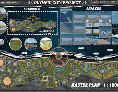 Olympic city project in the new city of El Alamein