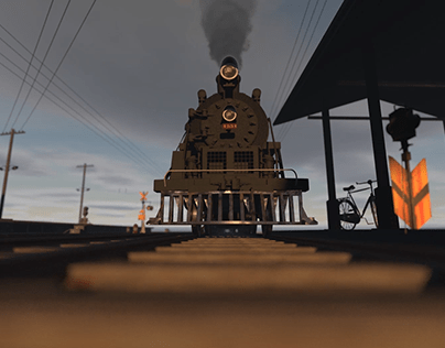 Gölgenin Seyri - Lumiere'in Treni 3D Animasyon