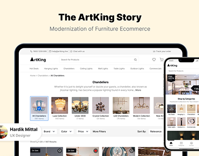 Artking: Modernization of Furniture Ecommerce