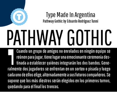 Pathway Gothic - Free Google Web Font