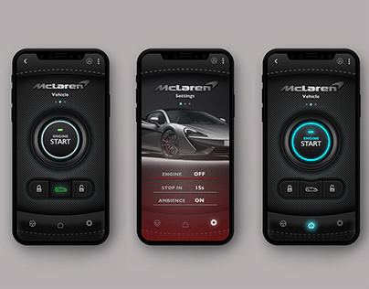 McLaren Engine Remote App - (Challenge Winner Project)