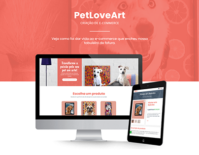 E-commerce PetLoveArt