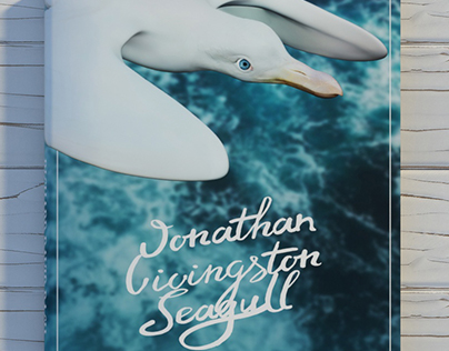 book cover "Jonathan Livingston seagull"