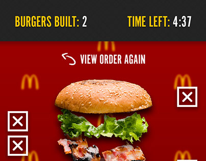 HTML5 McDonalds Promotional Game - WebGL & Phaser.js