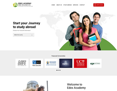 Edex Academy Website Design