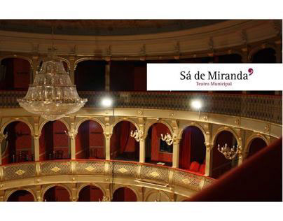 Teatro Sá de Miranda Branding