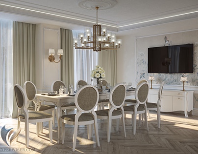 Interior 3D-Rendering and animation
