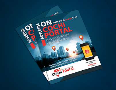 Brochure designing- Cochi portal