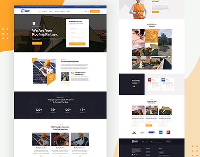 Raincoat Roofing Landing Page