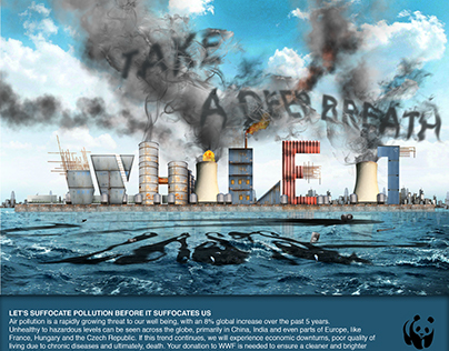 WWF Air pollution poster