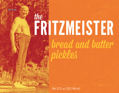 The Fritzmeister Pickle Packaging