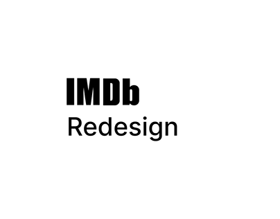 IMDb redesign