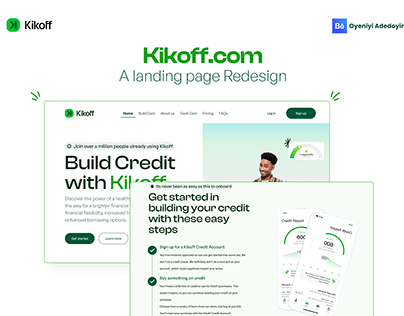 LANDING PAGE REDESIGN
