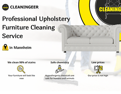 Furniture dry cleaning