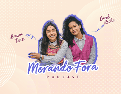 Morando Fora Podcast (brand design)