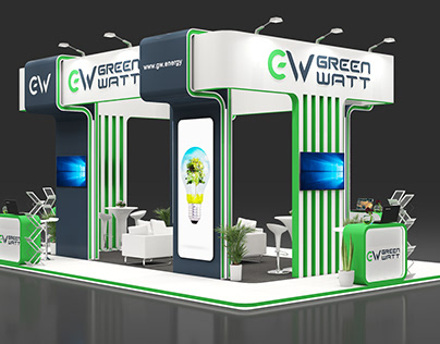 Green Watt Exhibition Booth 9x6 M