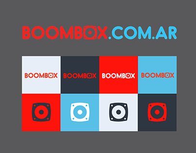 Diseño y desarrollo de logo de Radio Boombox