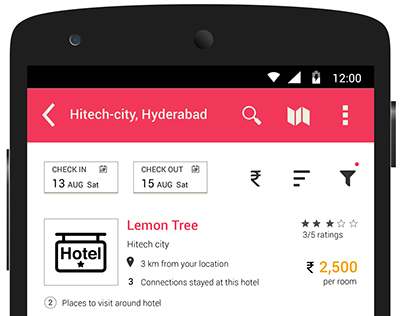 Tele-Text Hotel Booking Mobile Application
