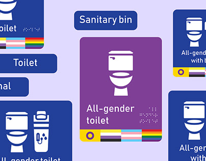 All-gender bathroom project