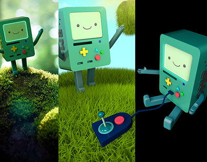 3D Modeling | BMO Adventure Time
