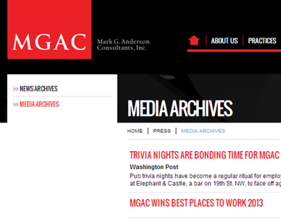 MGAC Press Release Samples 2009 - 2012