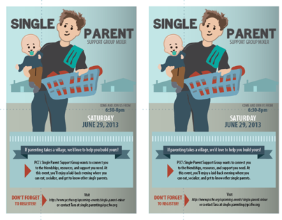 Single Parent Flyer - Illustration/Print