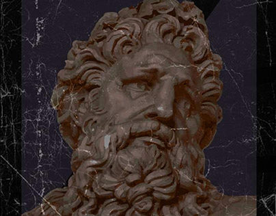 Greek antic sculptures