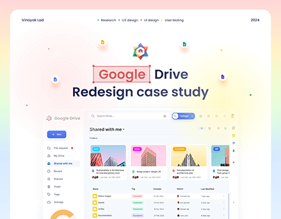 Google Drive Redesign | Case Study