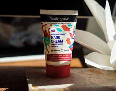 Neutrogena Ltd Edition Hand Cream Packaging Design